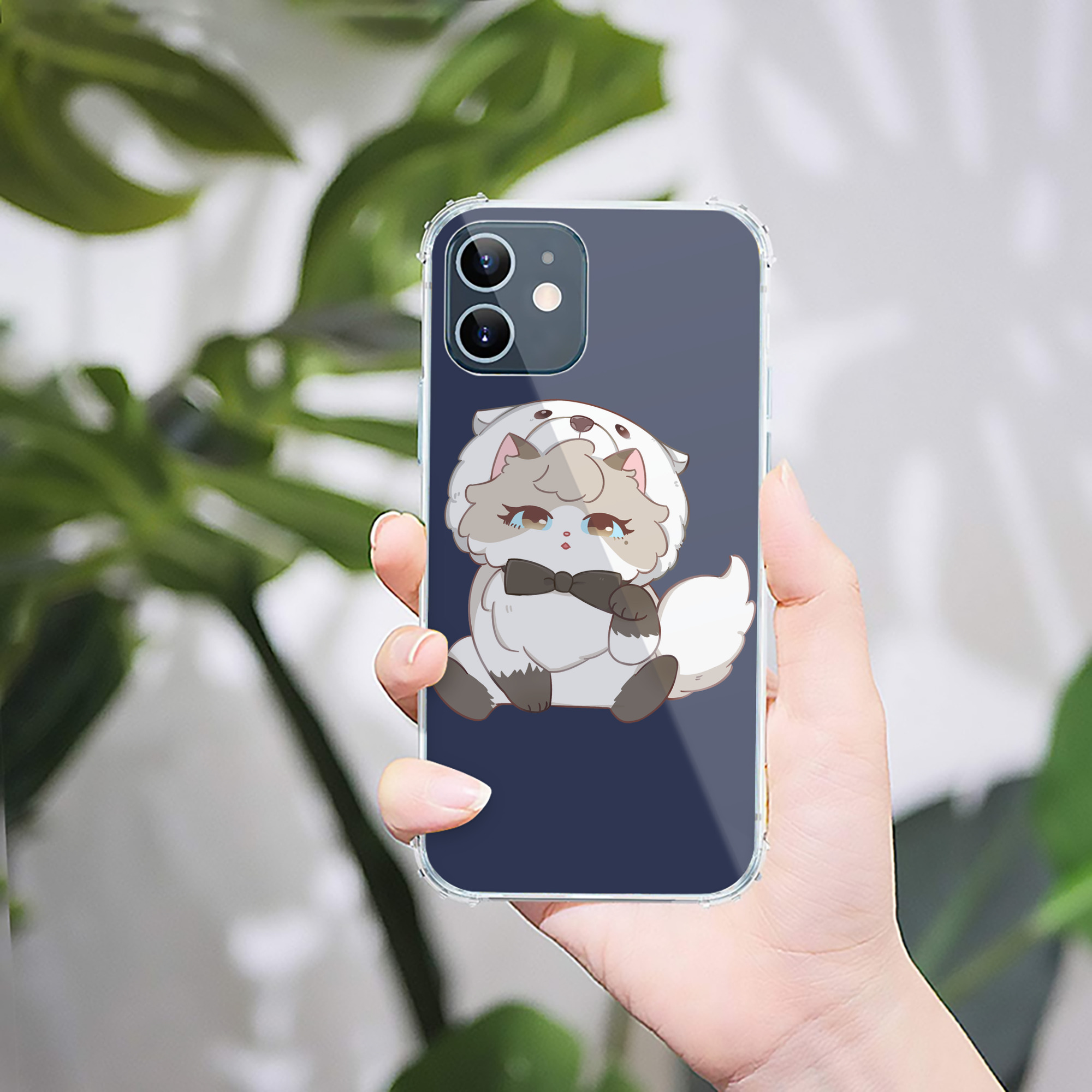 （画像用） SPY×FAMILY间谍家家酒 【iPhone 12シリーズ対応】透明スマホケース（クリアソフトケース）